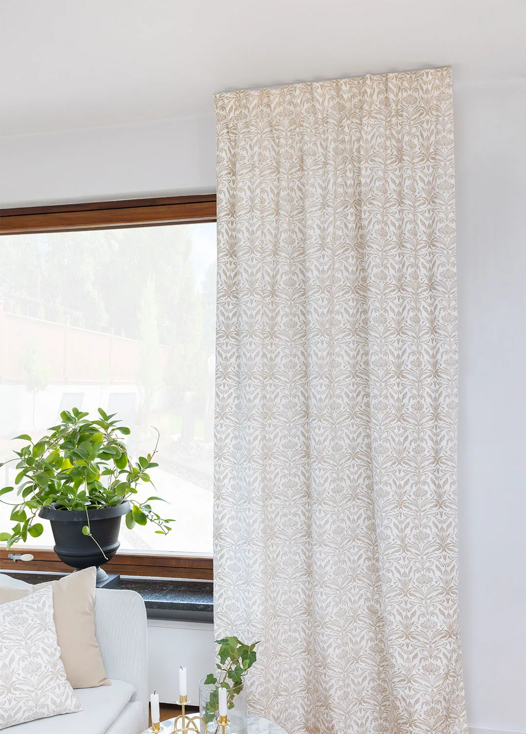 Rideaux - Rideau en coton Viola (beige)