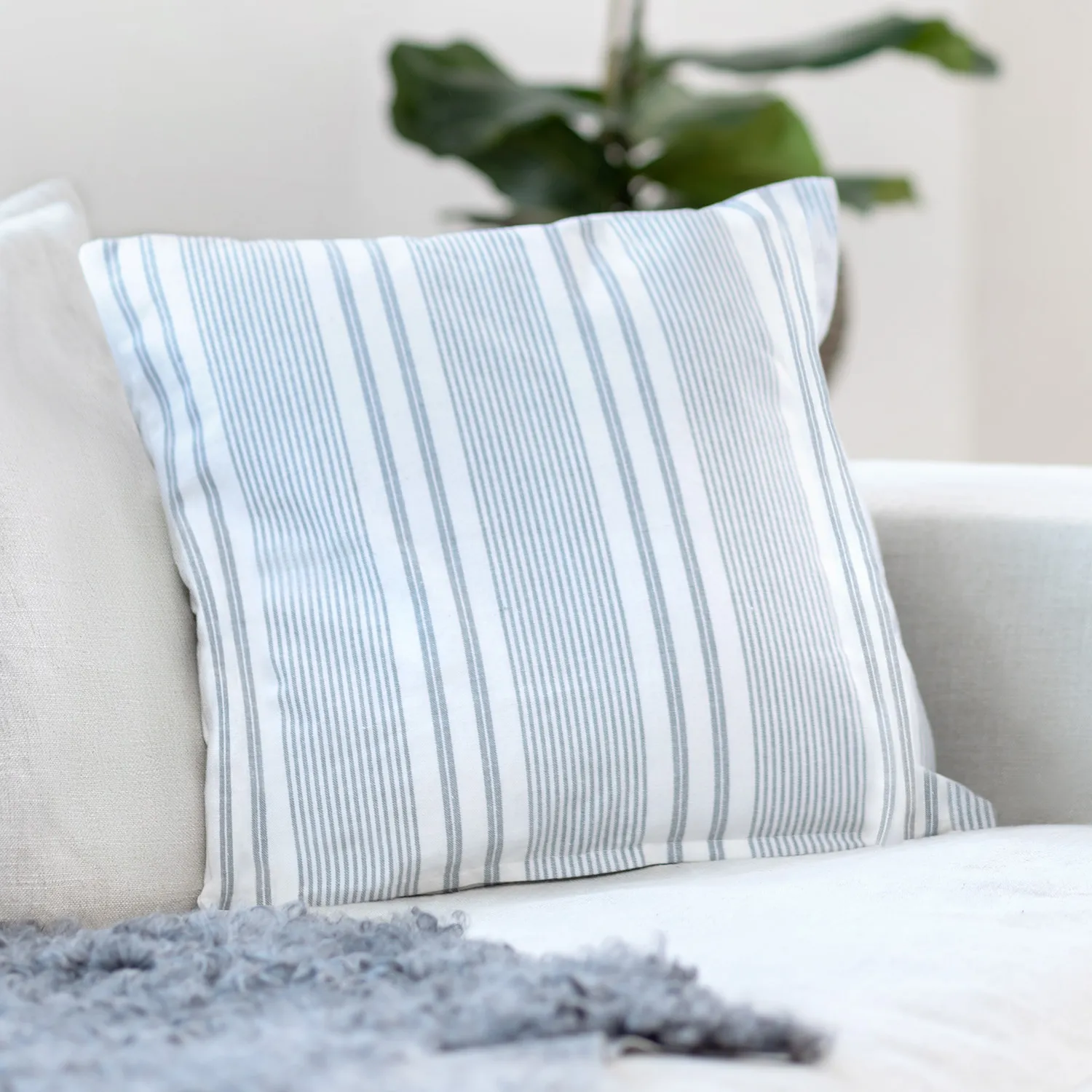 Housse de coussin - Adriana (blanc cassé)