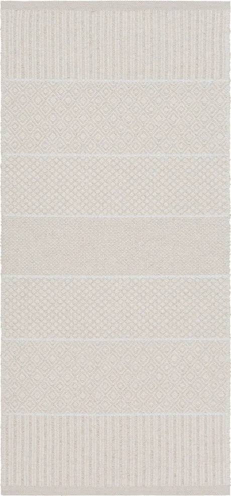 Tapis en plastique et fil - Horredsmattan Alice Mix (blanc cassé)
