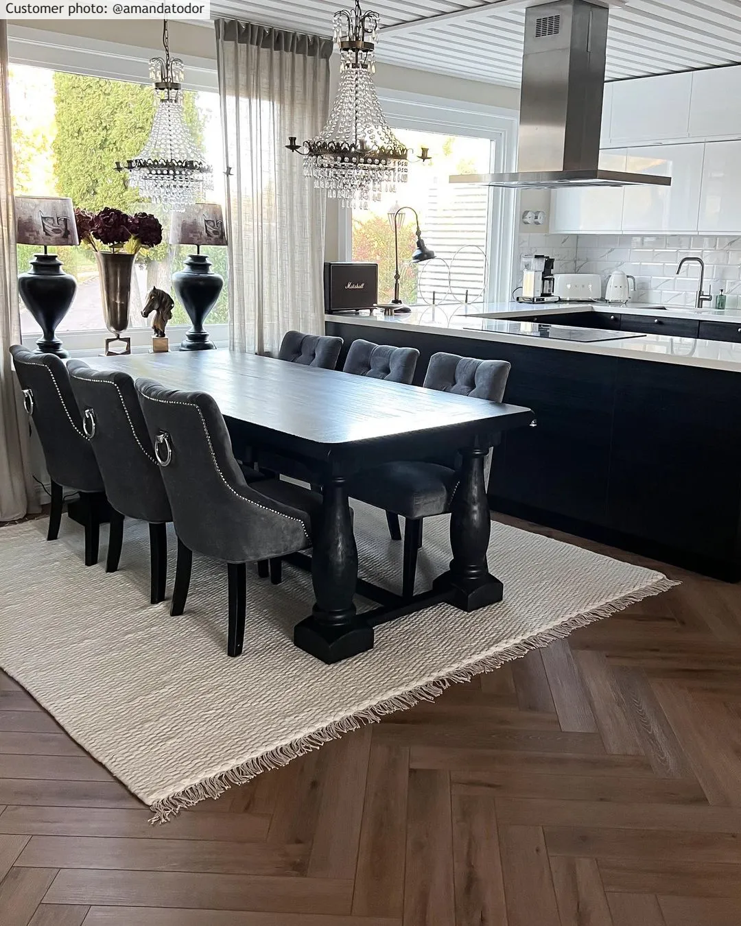 Tapis en laine - Cartmel (blanc cassé)