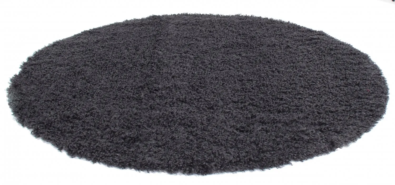Tapis ronds - Antuco (gris foncé)