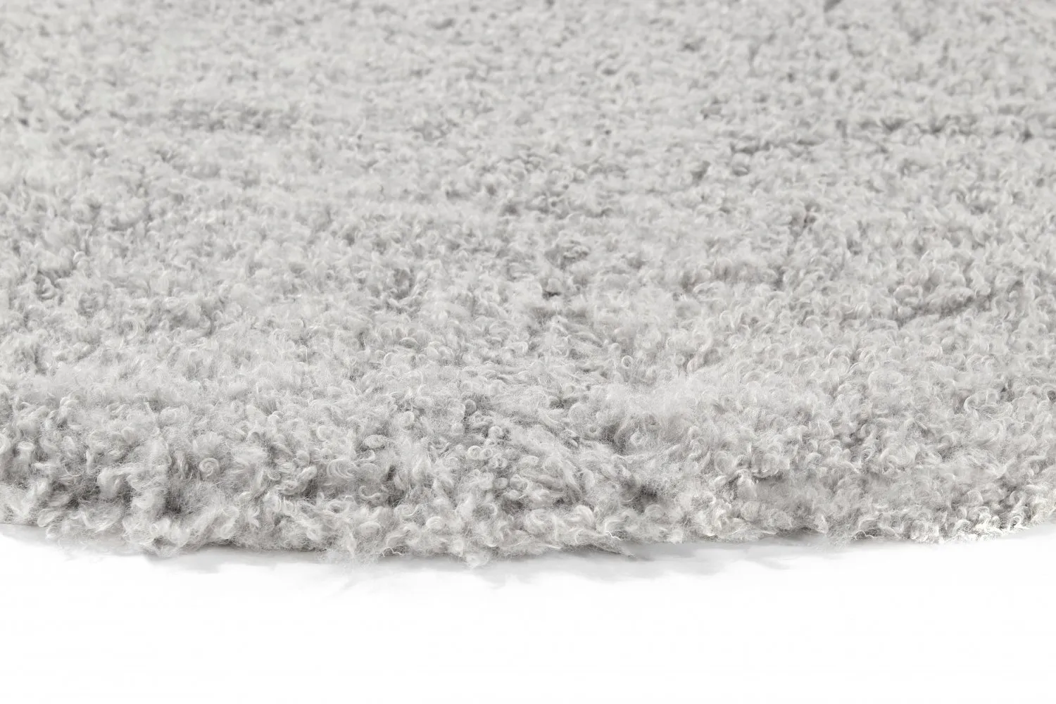 Tapis ronds - Antuco (gris clair)