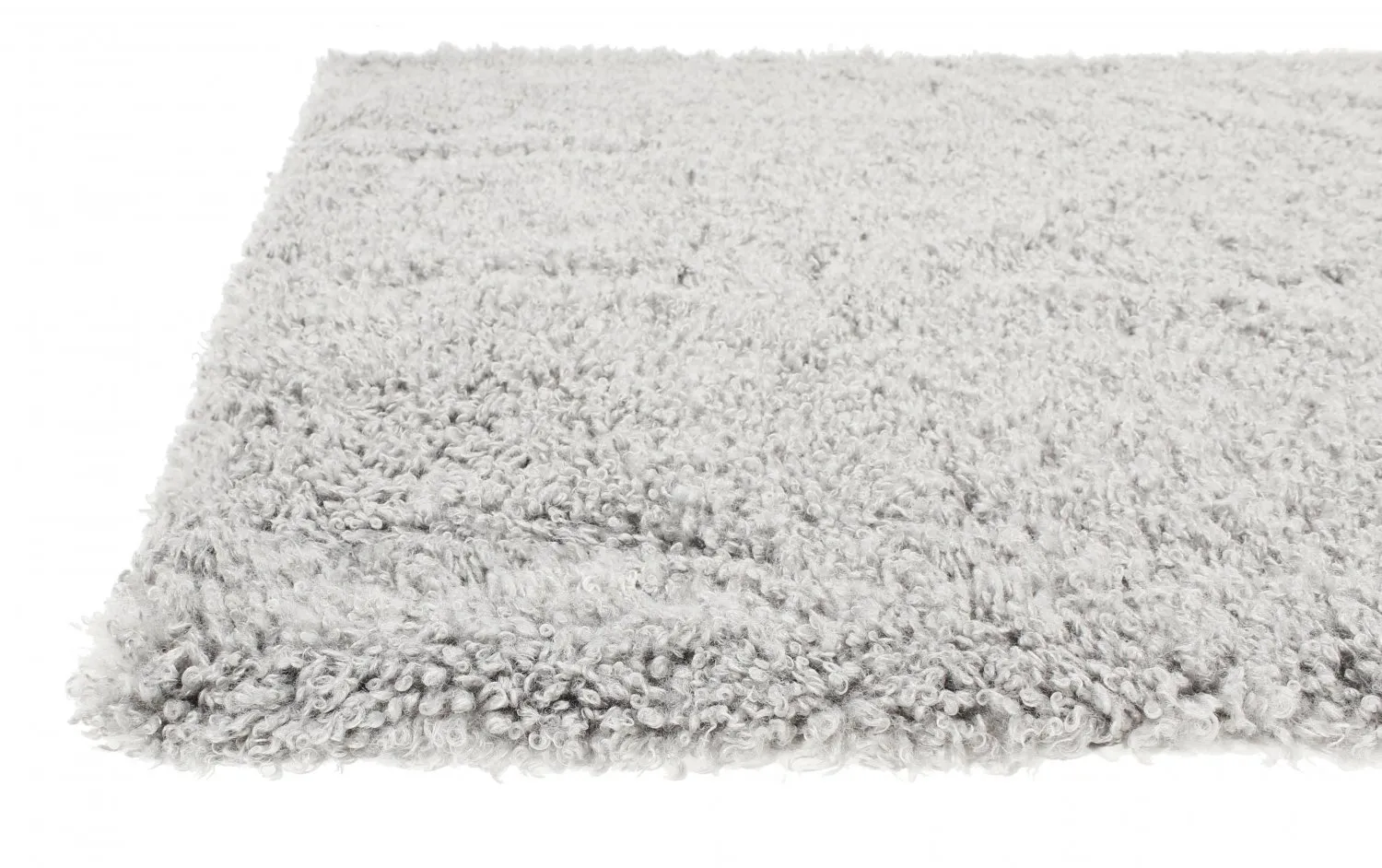 Tapis à poils longs - Antuco (gris clair)