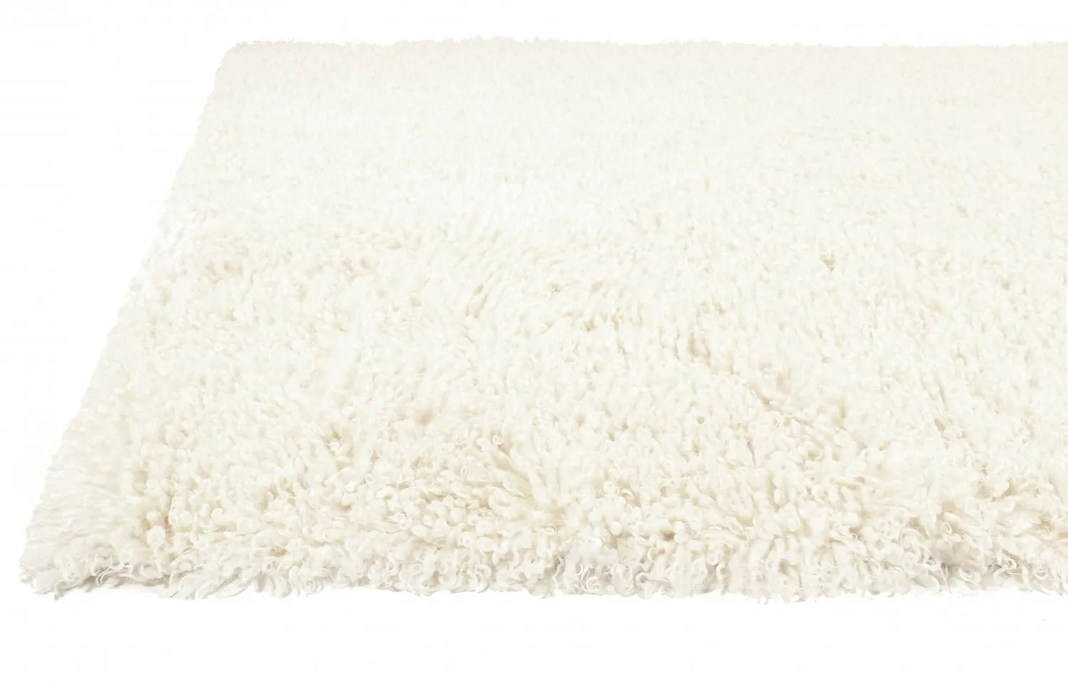 Tapis à poils longs - Antuco (blanc)