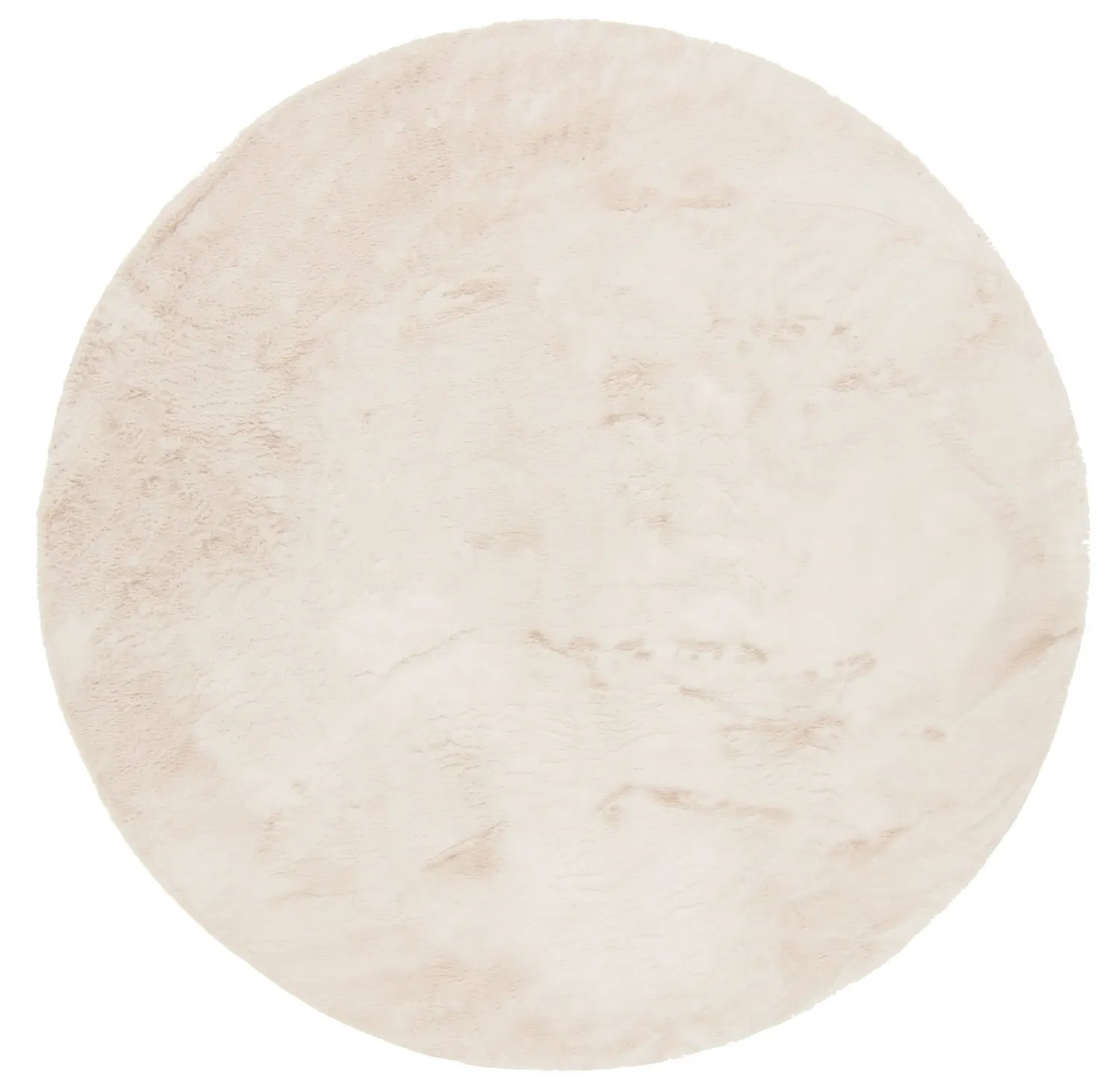 Tapis ronds - Aranga Super Soft Fur (beige)