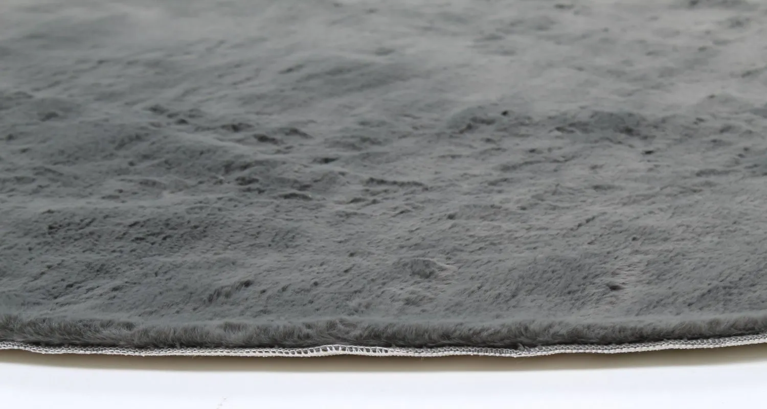 Tapis ronds - Aranga Super Soft Fur (anthracite)