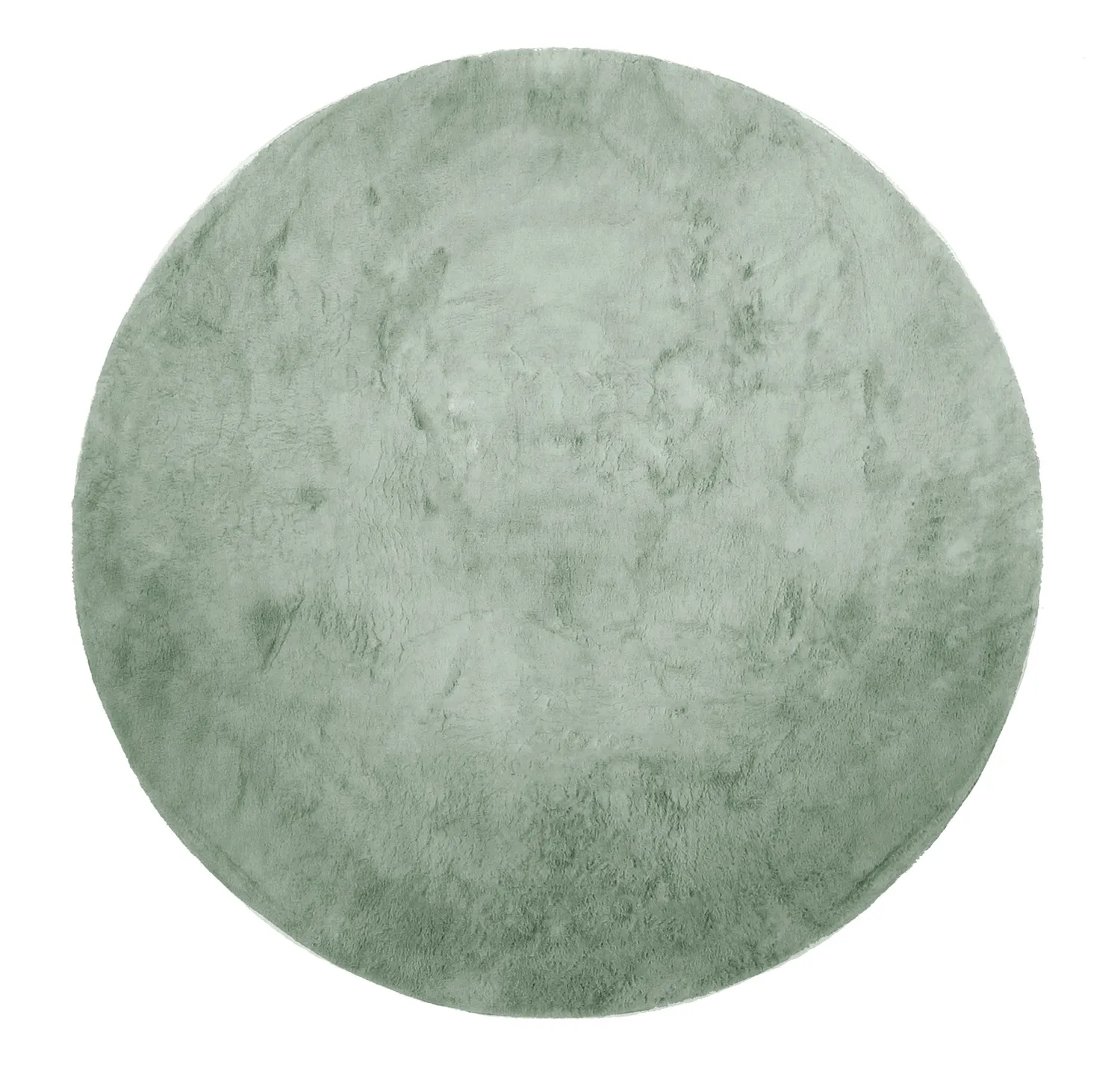 Tapis ronds - Aranga Super Soft Fur (vert)