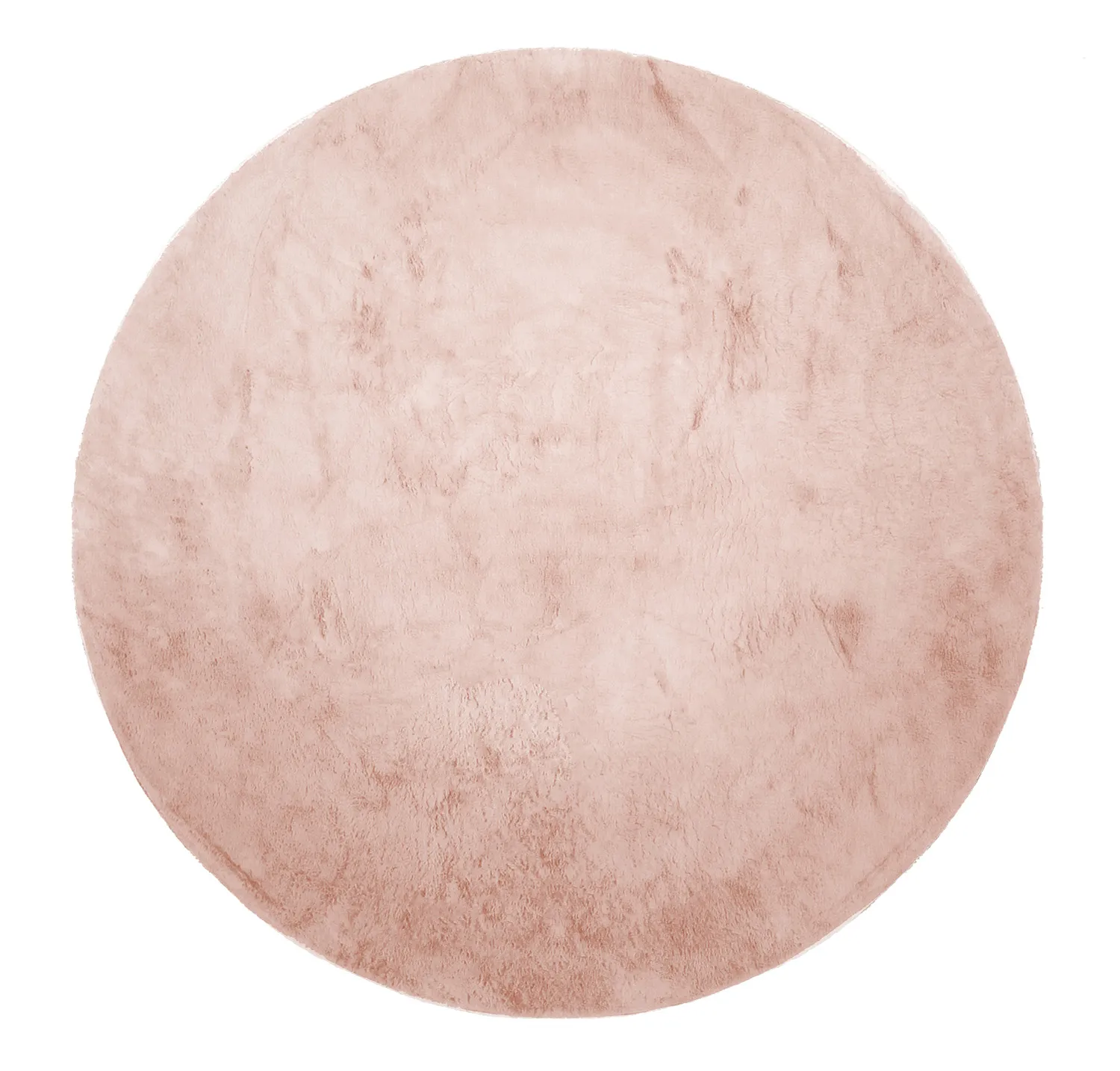 Tapis ronds - Aranga Super Soft Fur (rose)