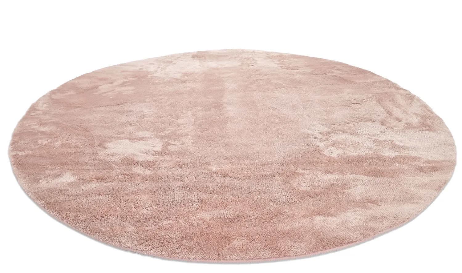 Tapis ronds - Aranga Super Soft Fur (rose)