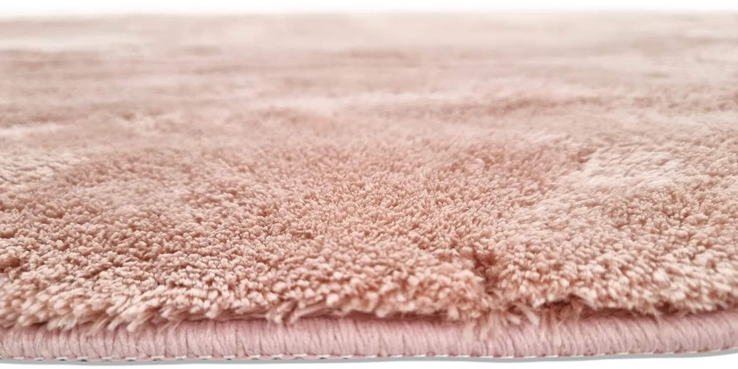 Tapis ronds - Aranga Super Soft Fur (rose)