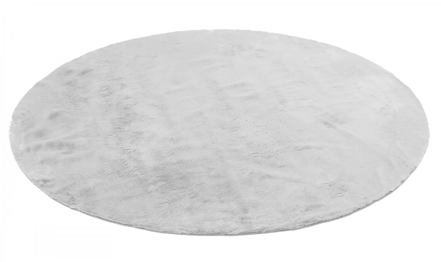 Tapis ronds - Aranga Super Soft Fur (gris)