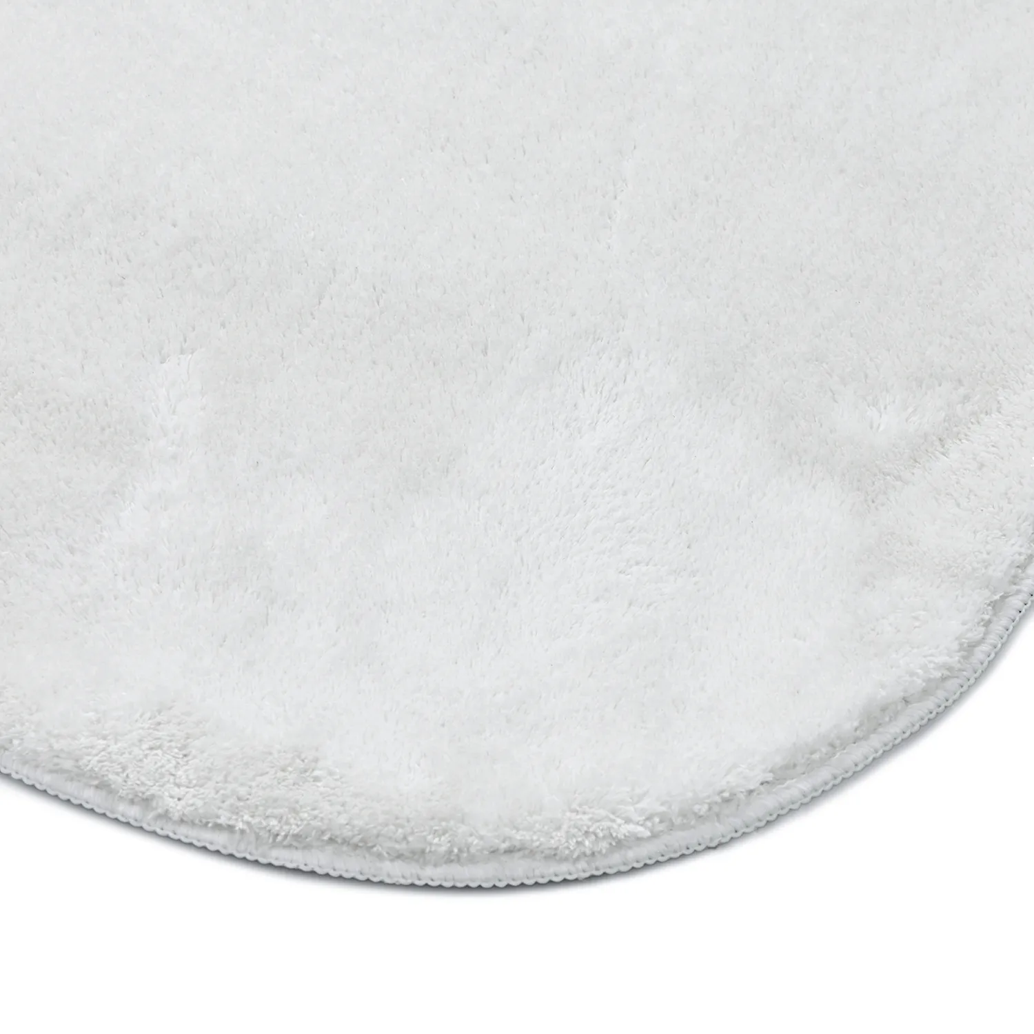 Tapis Shaggy Ondulé Asymétrique - Aranga Super Soft Fur (blanc)