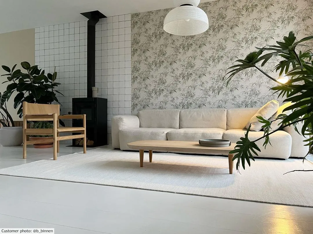 Tapis en laine - Hamilton (blanc)