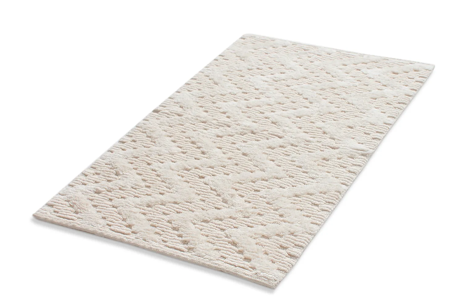 Tapis de salle de bain - Bellona (blanc cassé)