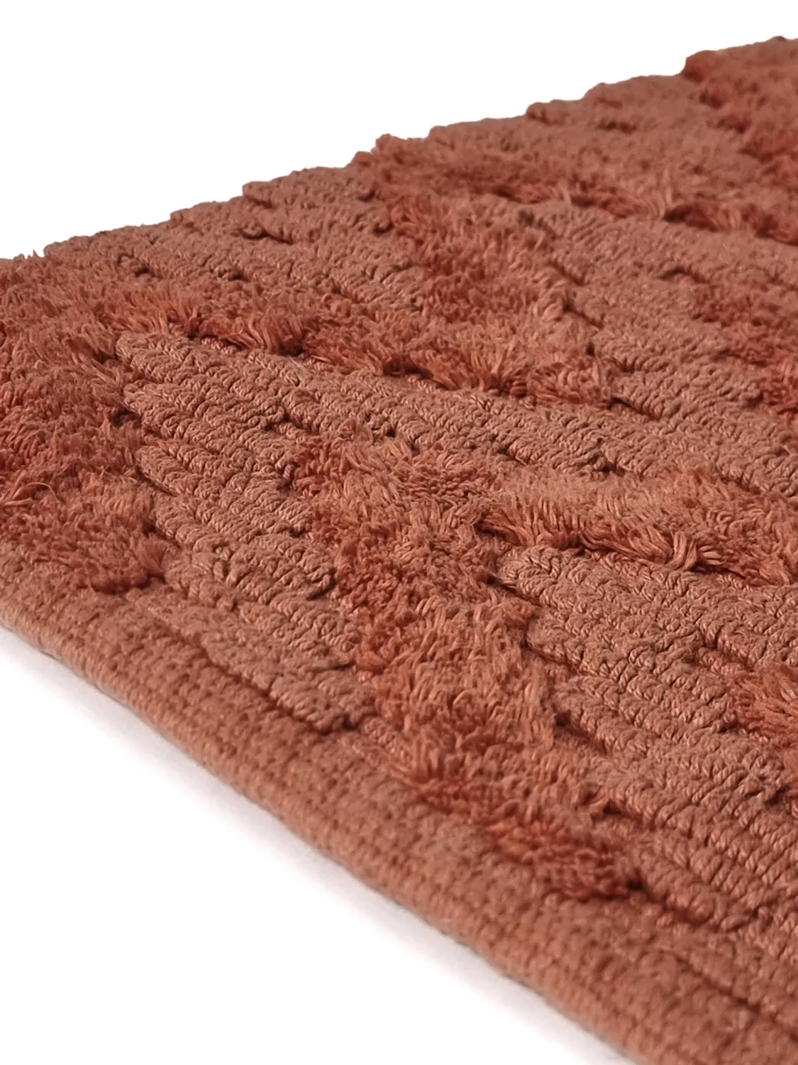 Tapis de salle de bain - Bellona (terre cuite)