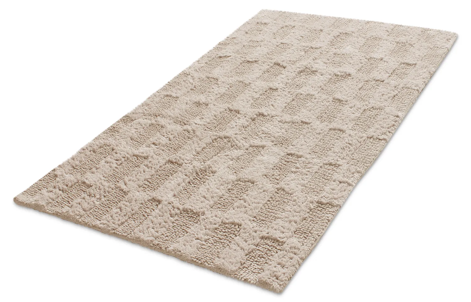 Tapis de salle de bain - Bevin (beige)