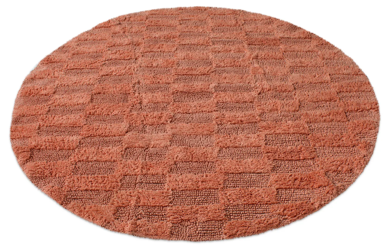Tapis moelleux - Zoe (terracotta)