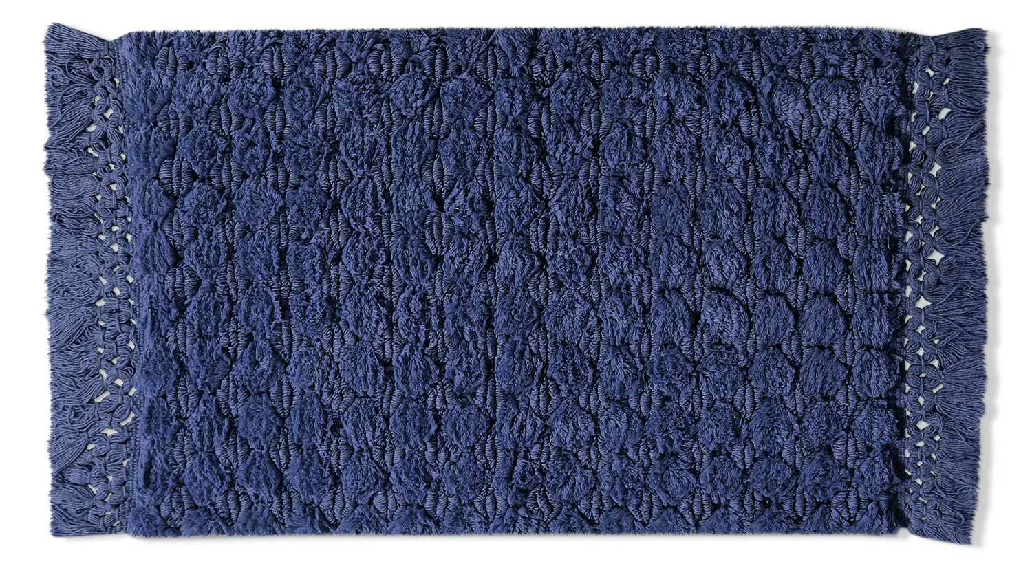 Tapis de salle de bain - Elvie (bleu)