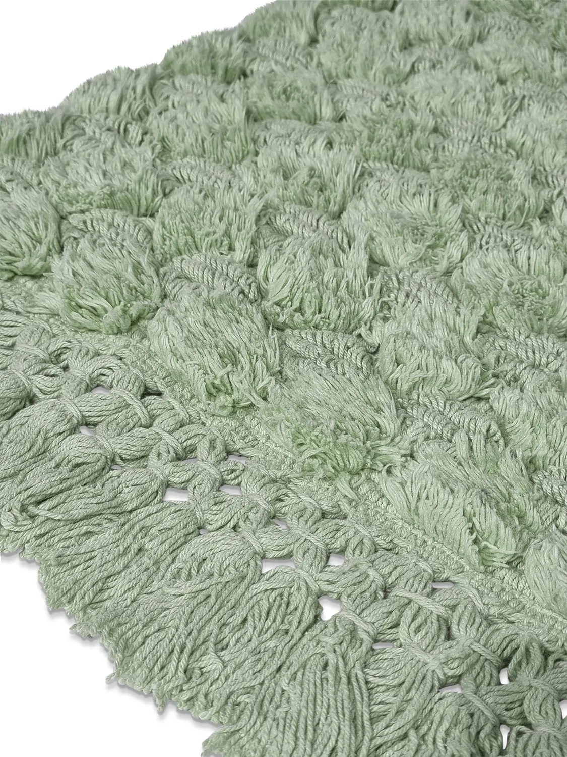 Tapis de salle de bain - Elvie (vert clair)