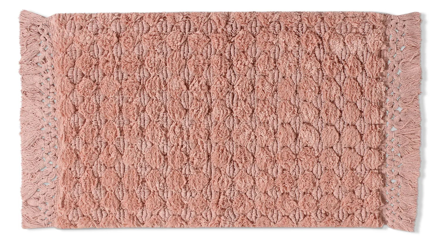 Tapis de salle de bain - Elvie (rose)