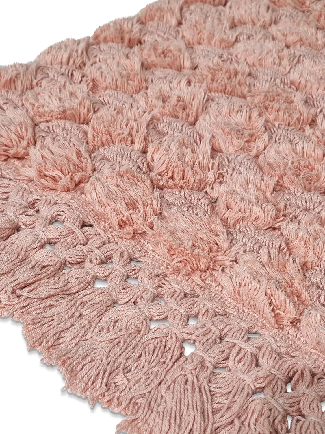 Tapis de salle de bain - Elvie (rose)