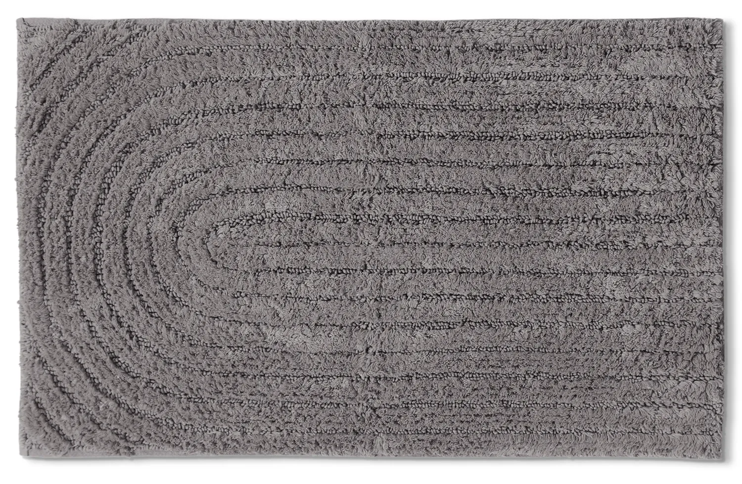 Tapis de salle de bain - Evena (gris foncé)