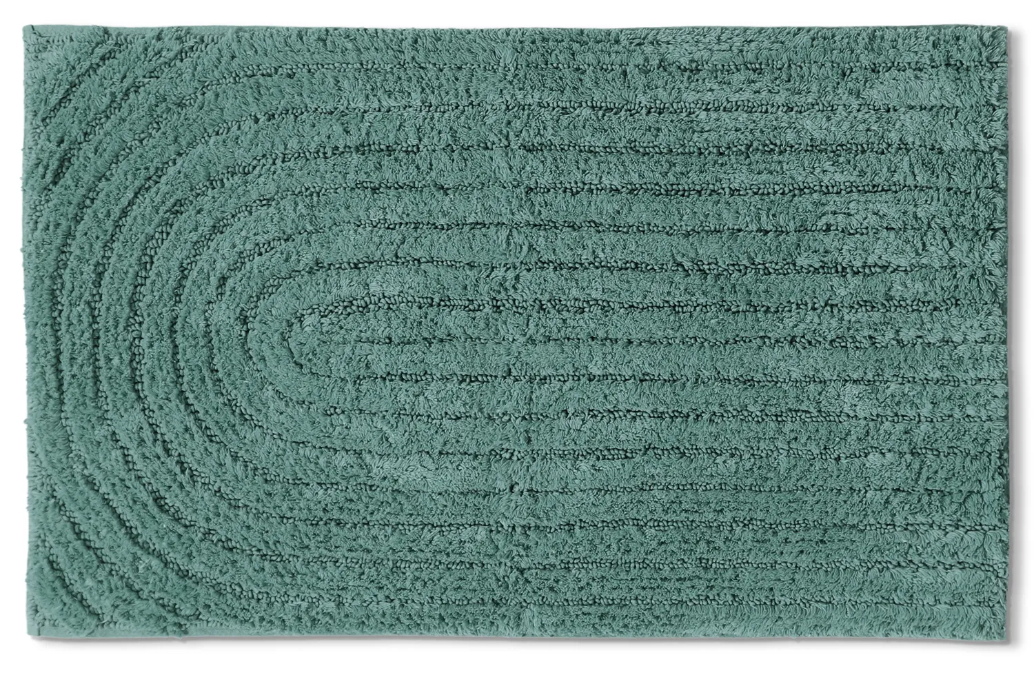 Tapis de salle de bain - Evena (vert foncé)