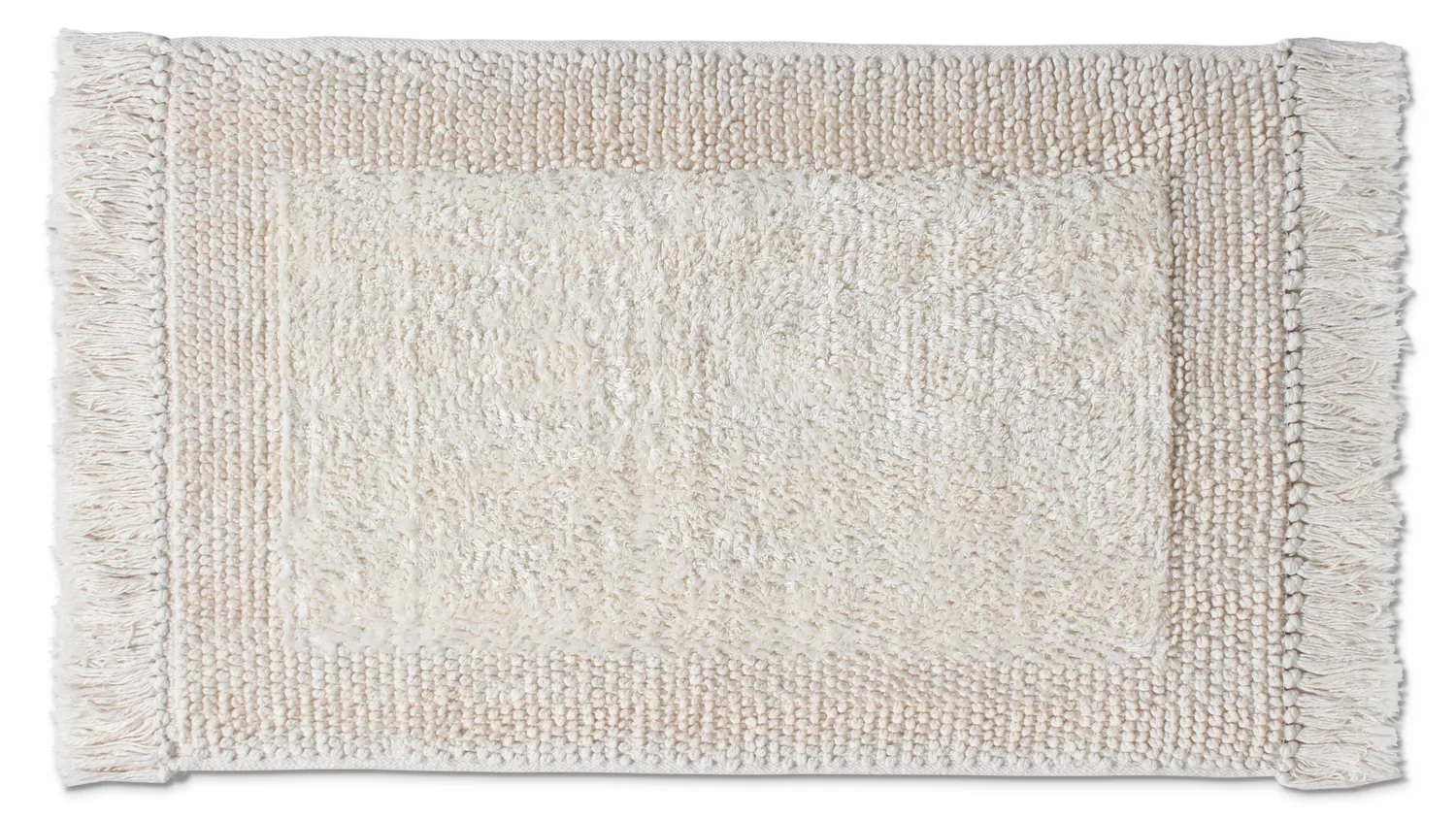 Tapis de salle de bain - Flynn (blanc cassé)