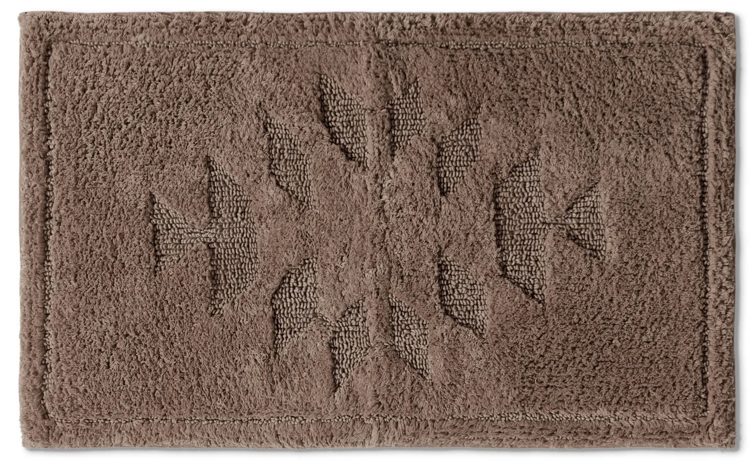 Tapis de bain - Gertie (marron)