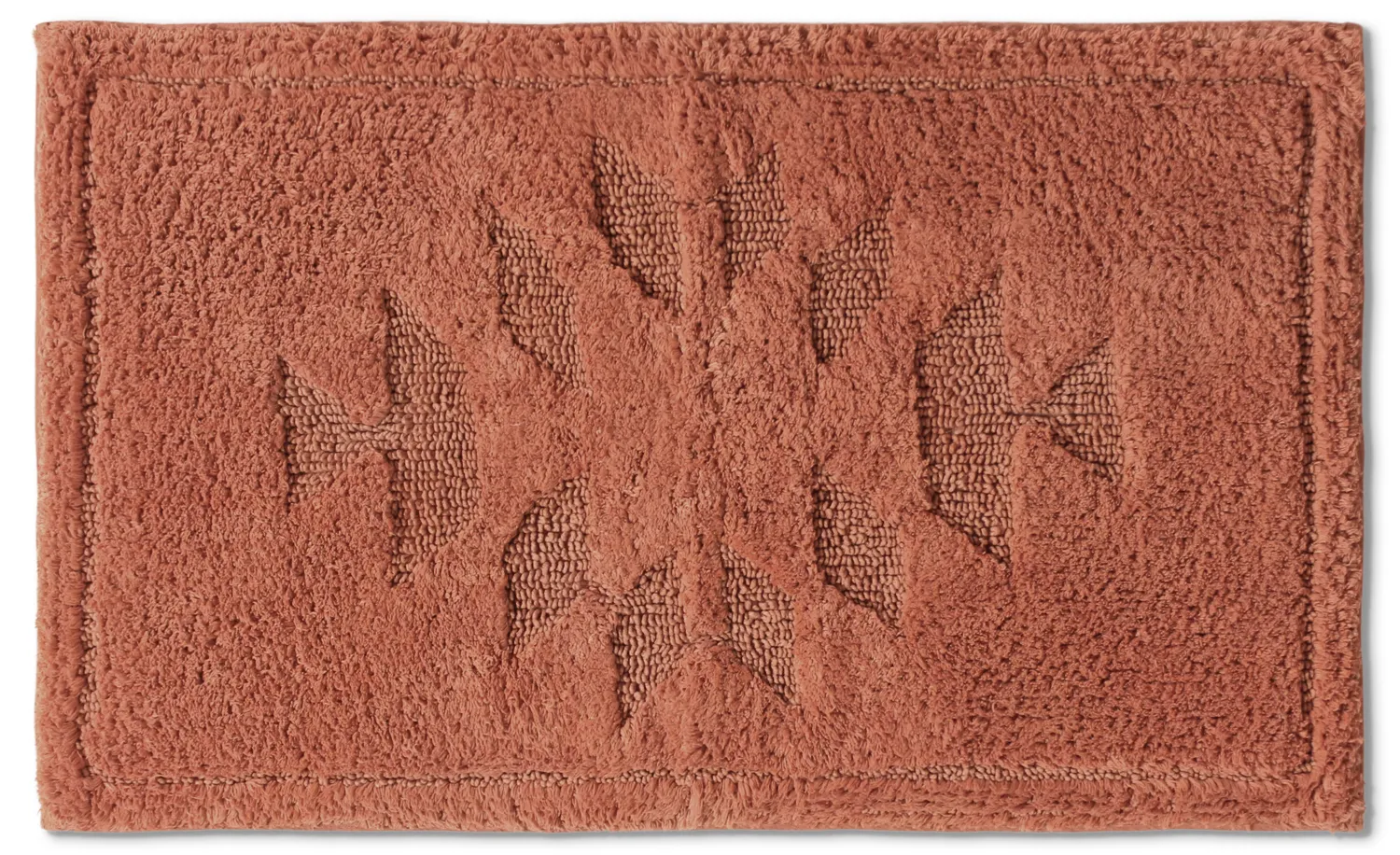 Tapis de bain - Gertie (terracotta)