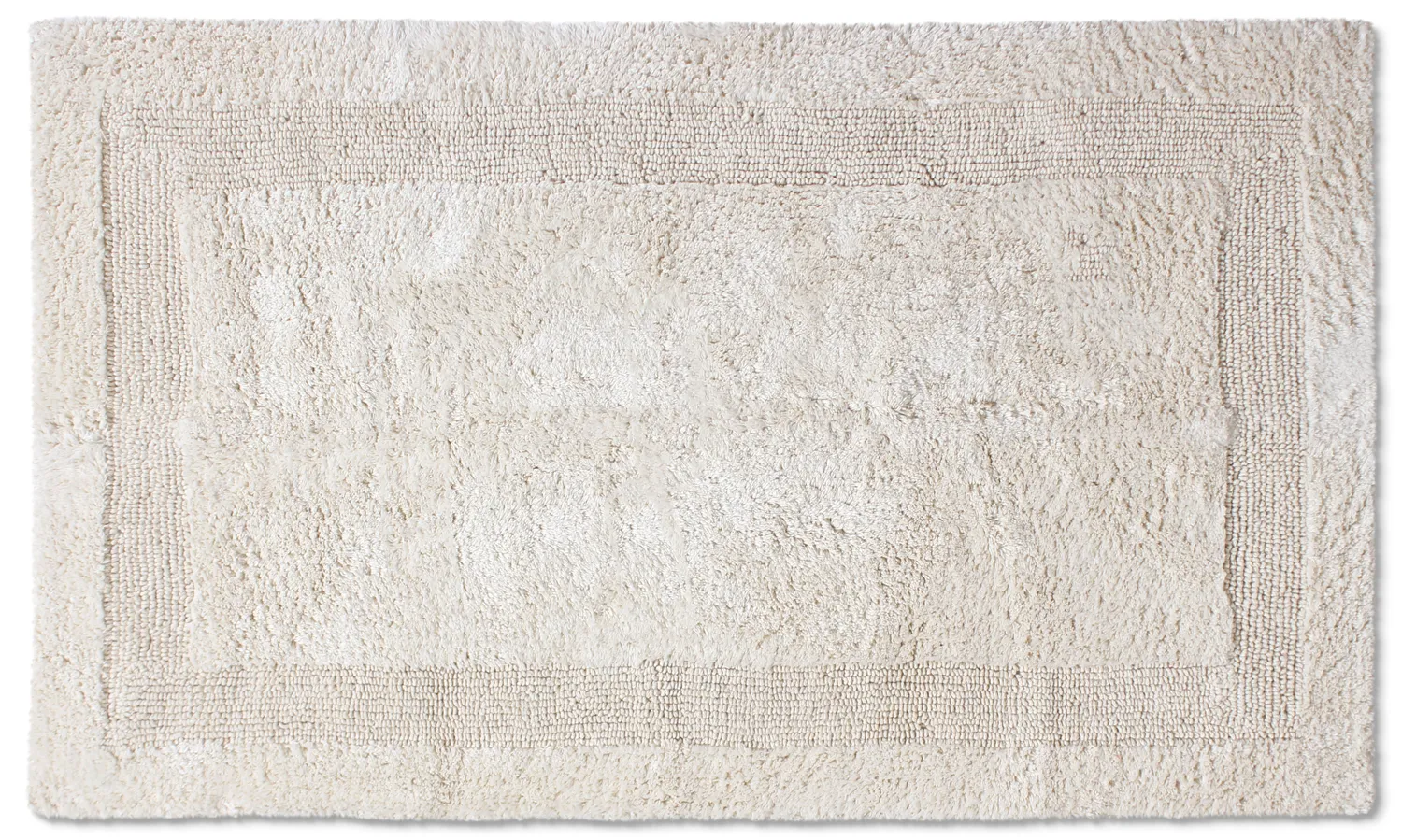 Tapis de salle de bain - Nila (blanc cassé)