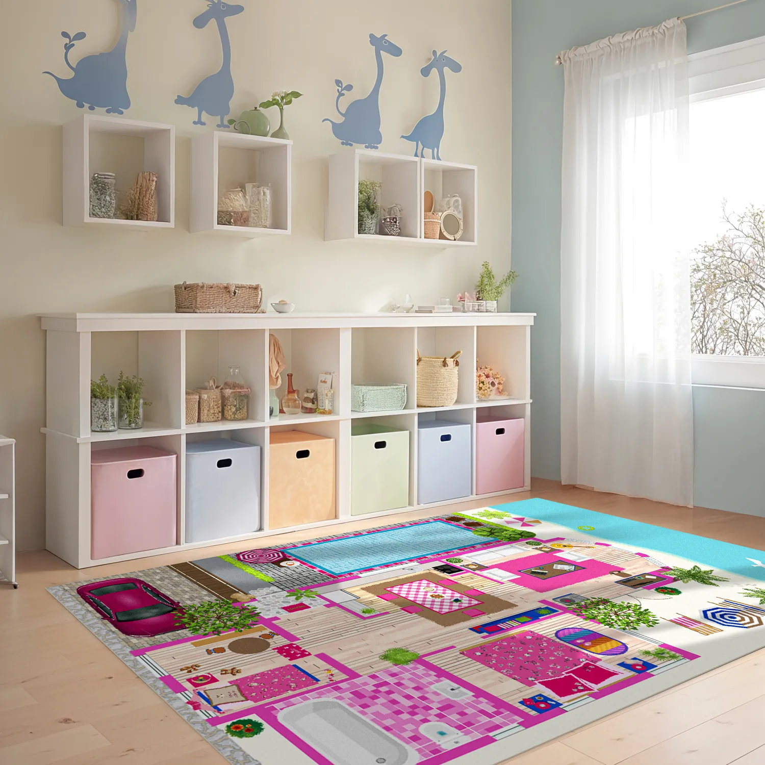Tapis enfant - Beach world