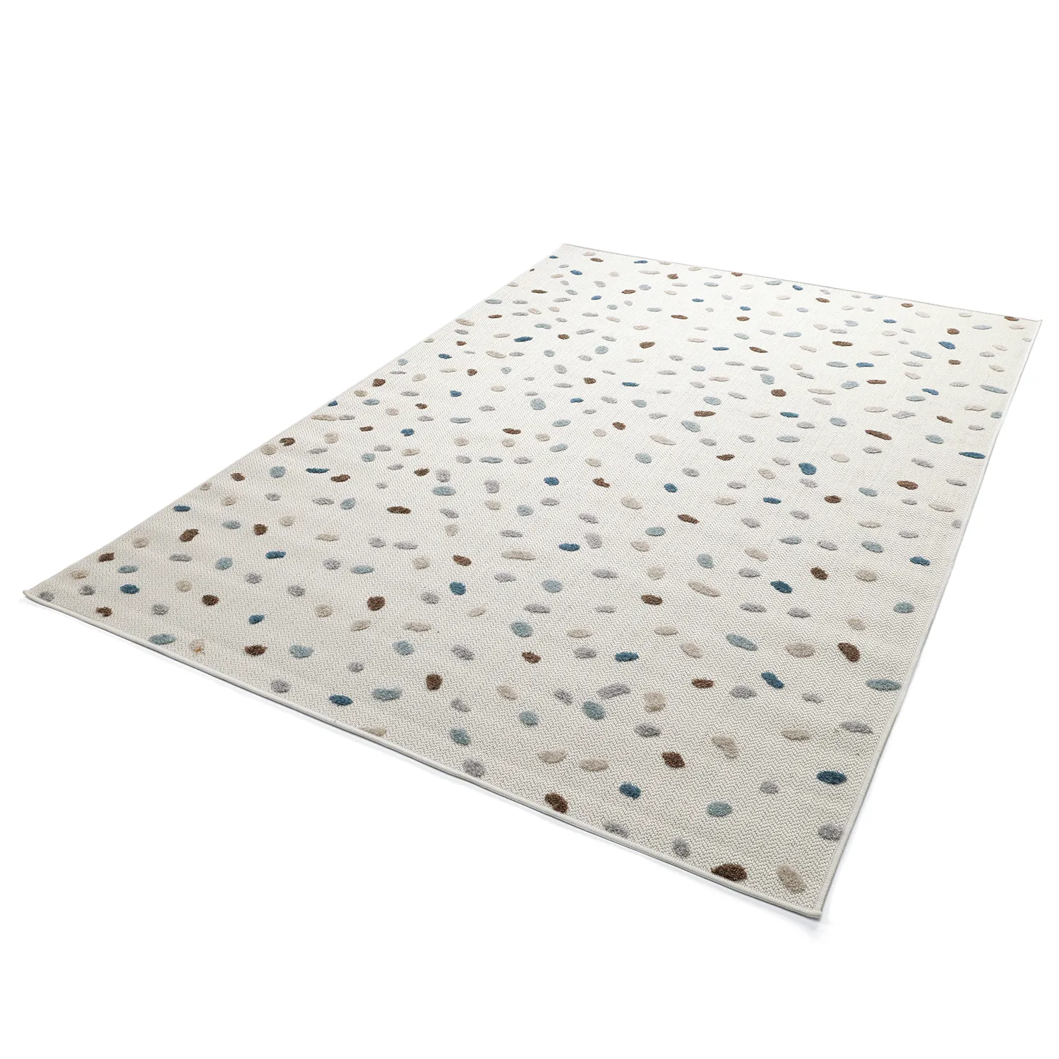 Tapis Enfant - Confetti (crème/multicolore)