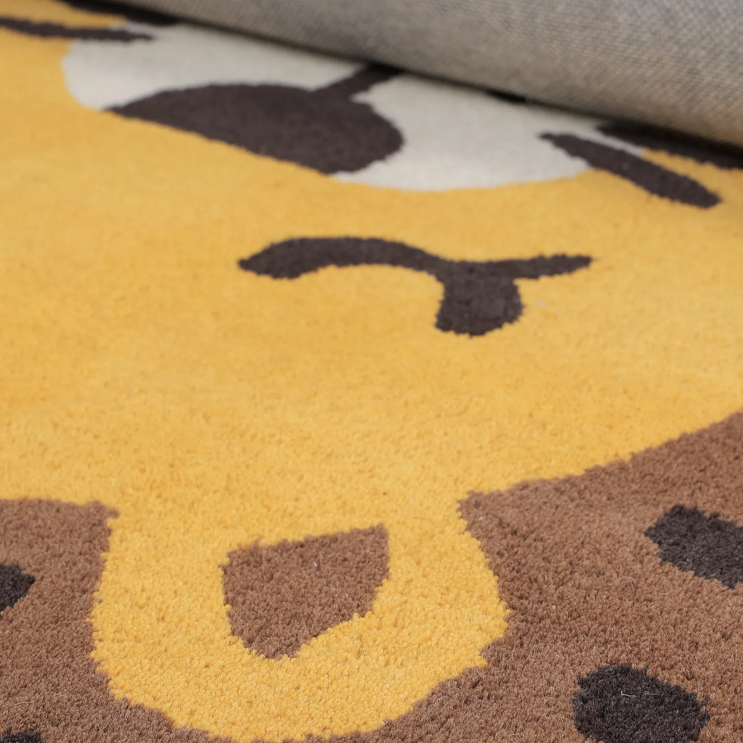 Tapis Enfant - Lion Hand Tufted Wool Premium (beige/multicolore)
