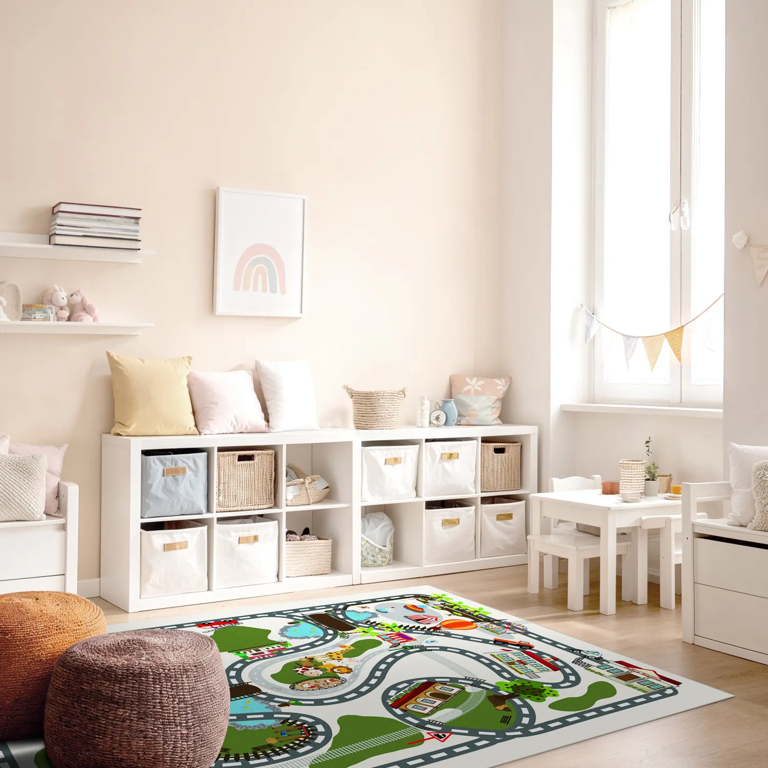 Tapis enfant - Petite ville