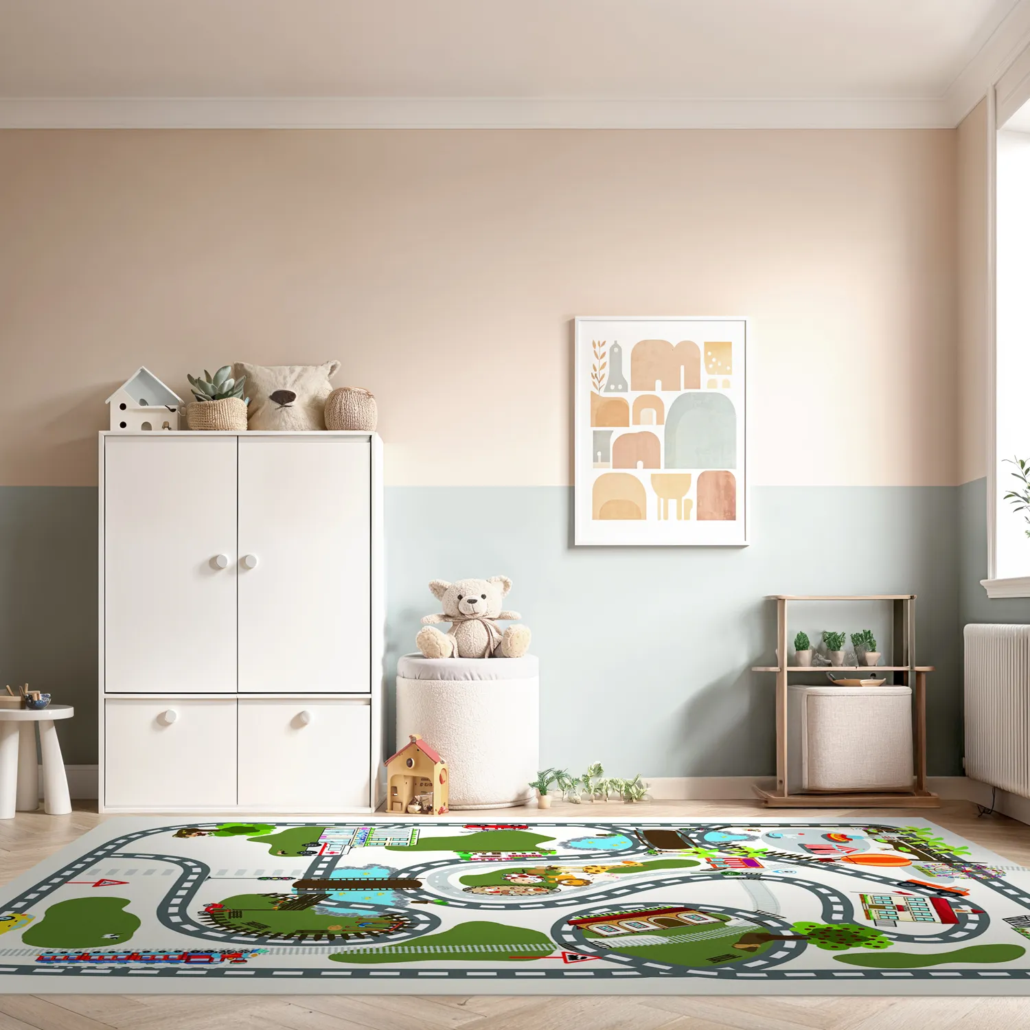 Tapis enfant - Petite ville