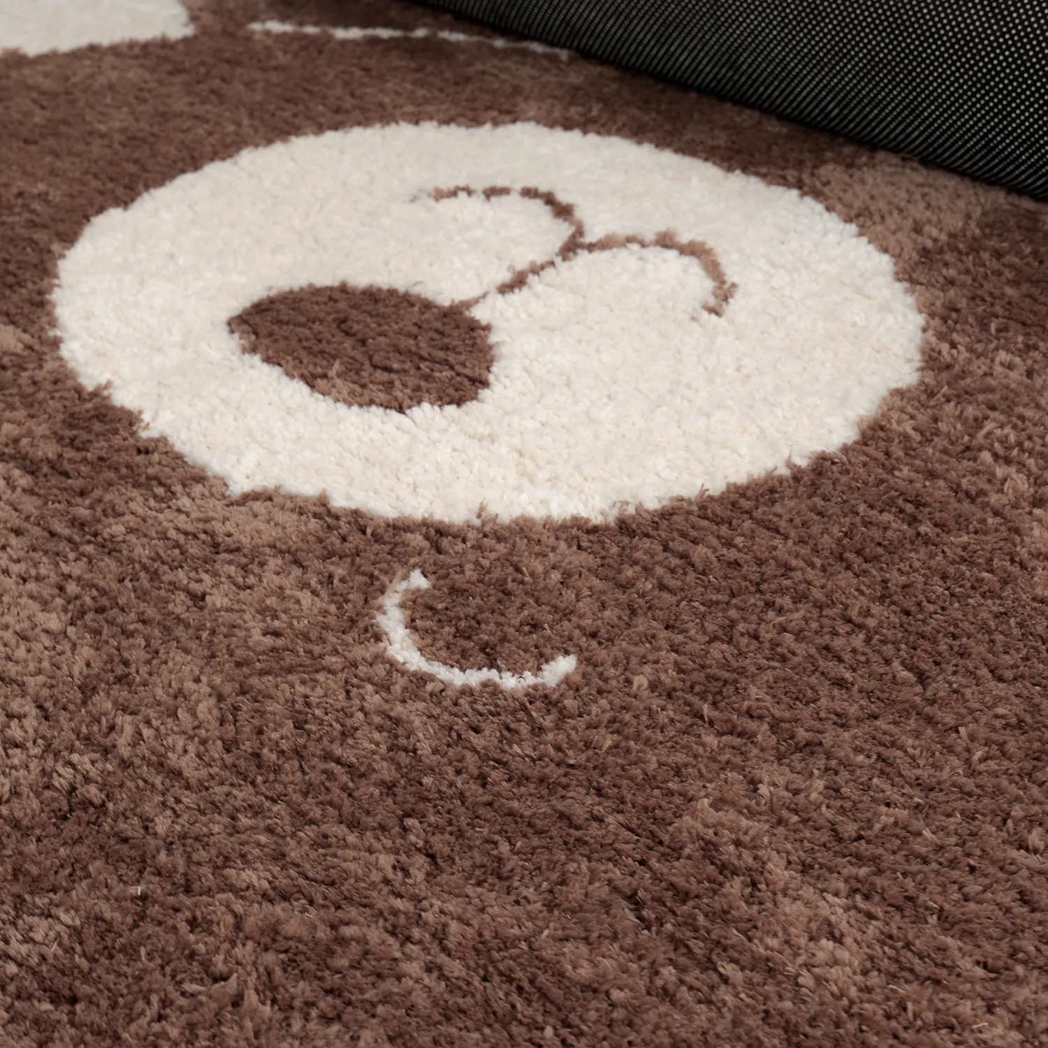 Tapis Enfant - Soft Teddybear (crème/marron)
