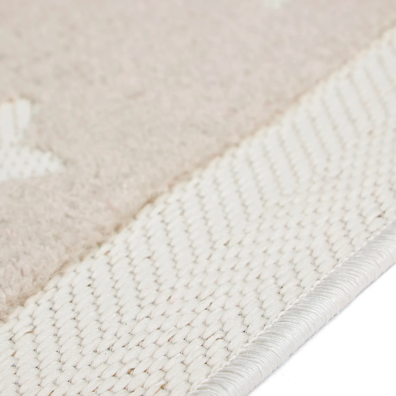 Tapis Enfant - Star Frame (crème/marron)