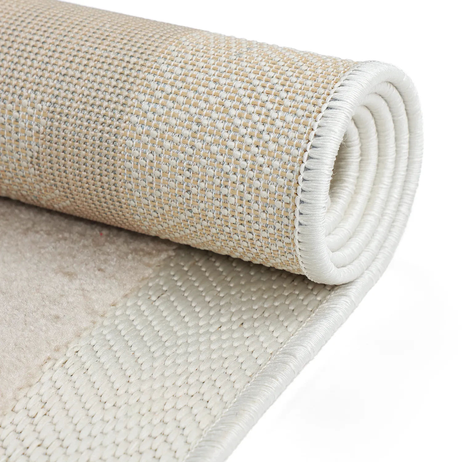 Tapis Enfant - Star Frame (crème/marron)