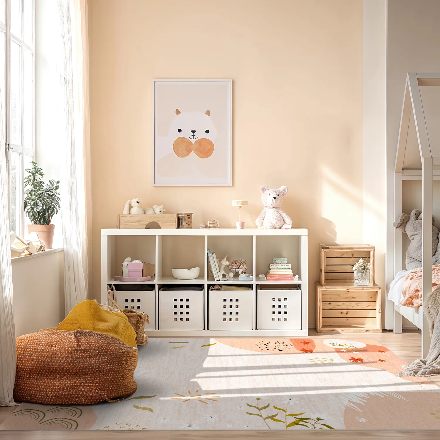 Tapis pour enfants - Zora (rose)
