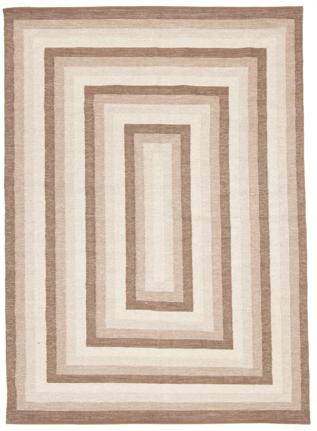 Tapis en patchwork - Chania (beige)