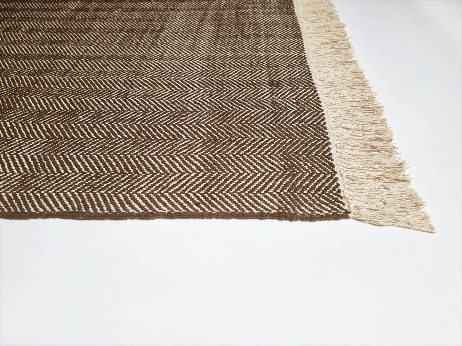 Tapis patchwork - Bellare (marron)