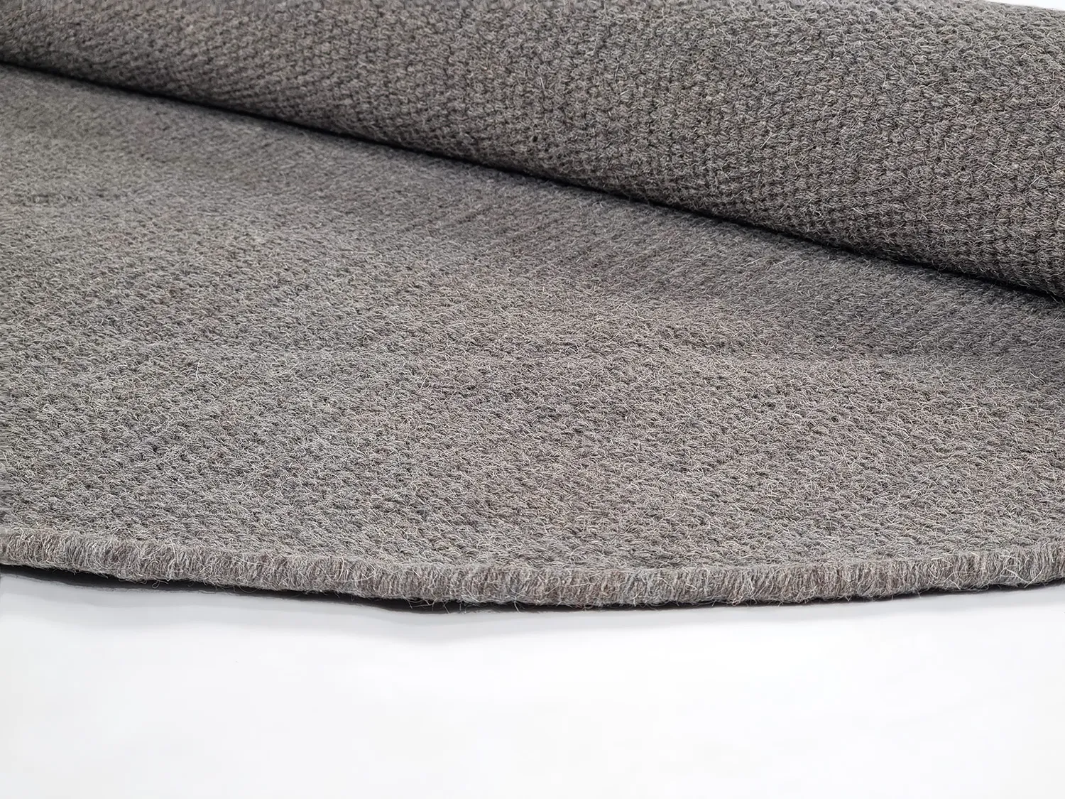 Tapis rond - Bibury (gris clair)