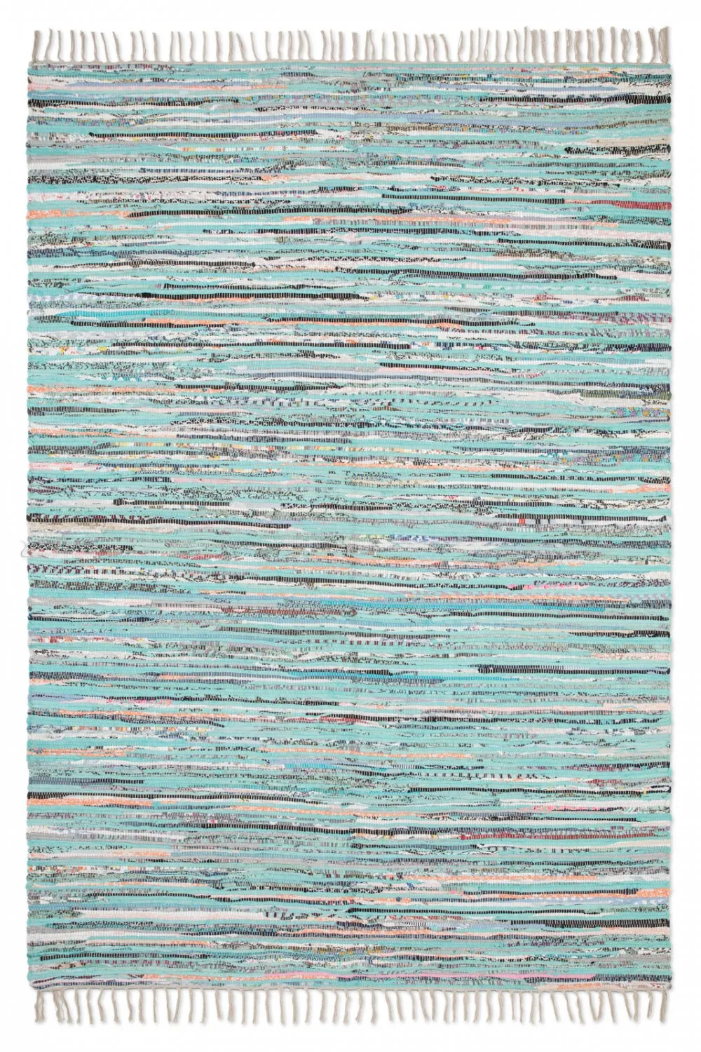 Tapis patchwork - Bombay (bleu)