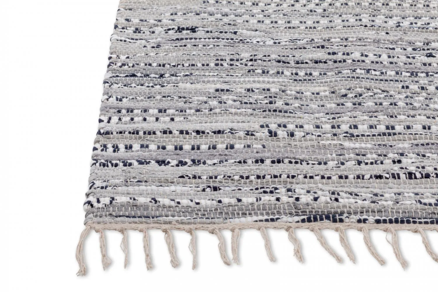 Tapis patchwork - Bombay (gris)