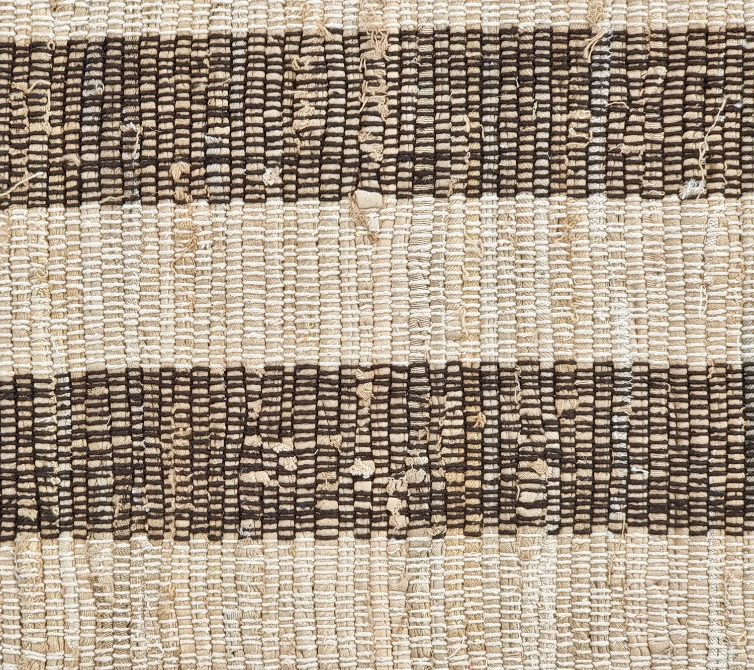 Tapis en coton - Hedda (noir)