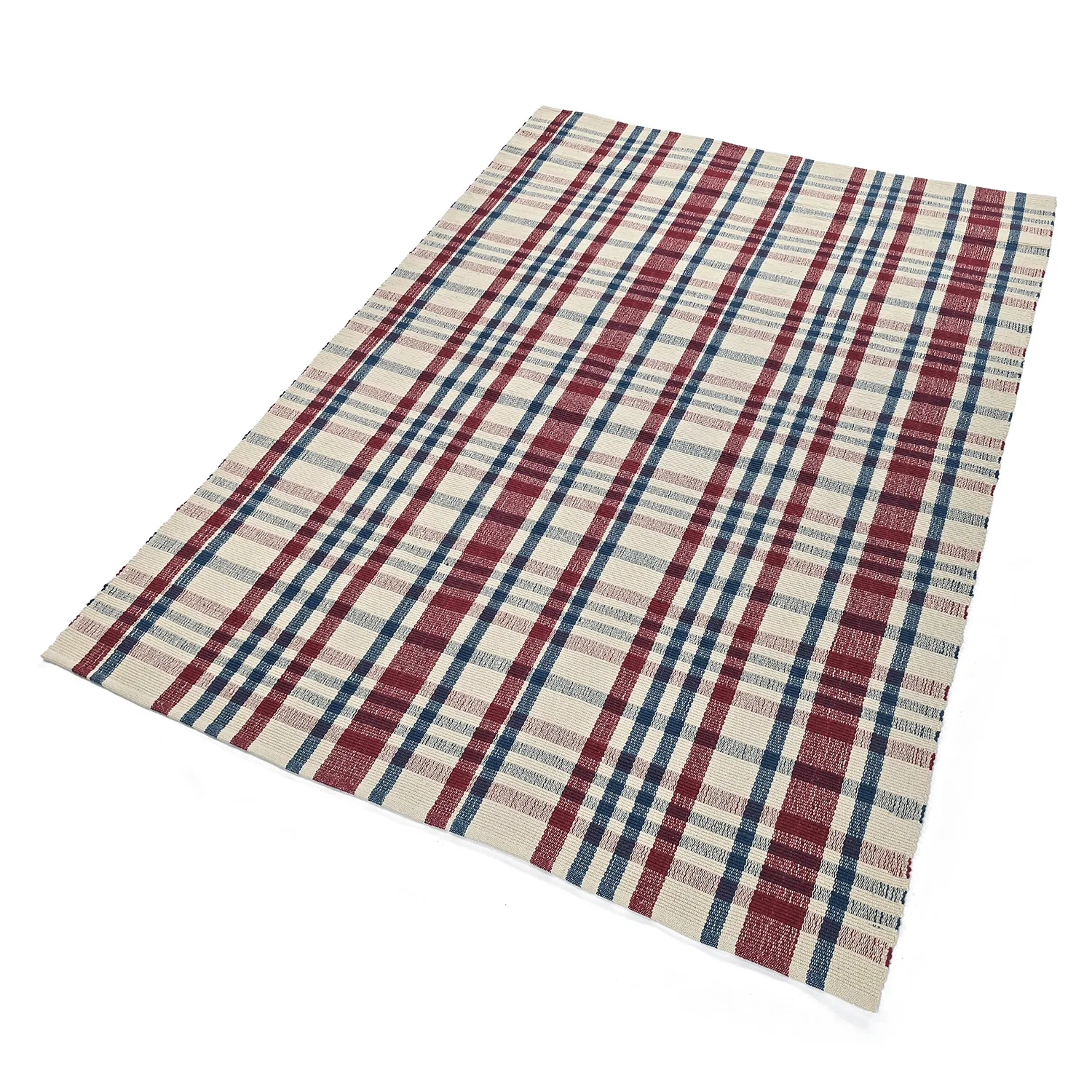 Tapis Coton - Husvik (crème/multicolore)