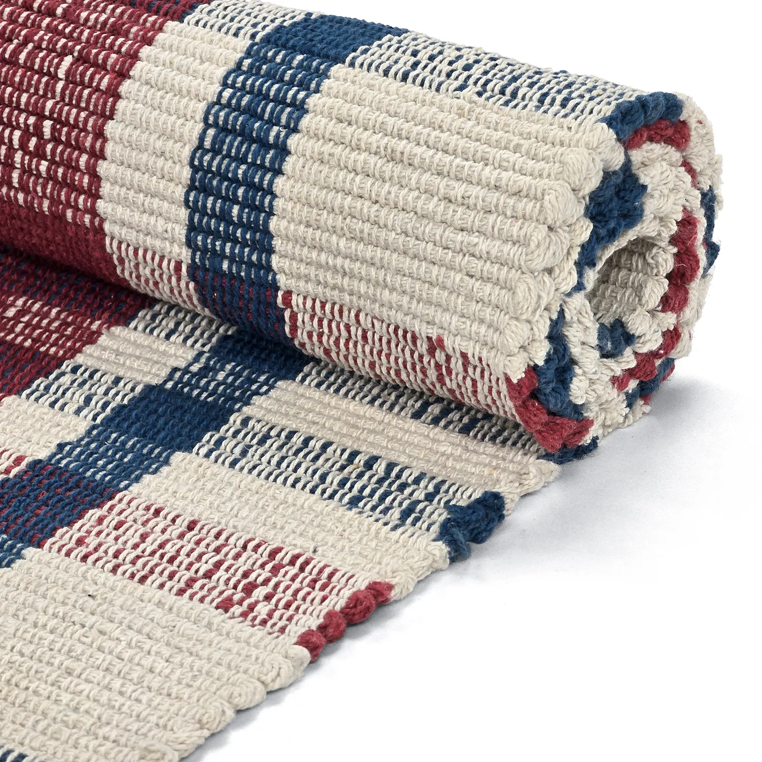 Tapis Coton - Husvik (crème/multicolore)