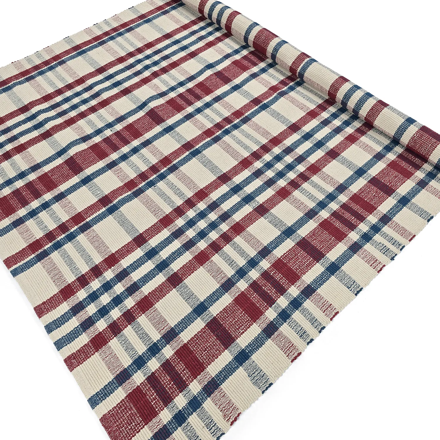 Tapis Coton - Husvik (crème/multicolore)