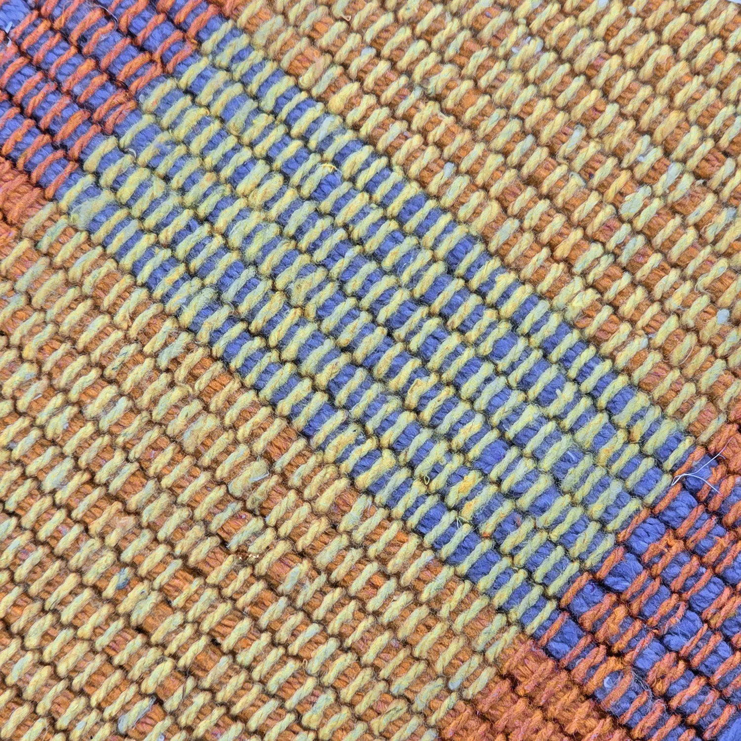 Tapis Coton - Husvik (corail/multicolore)